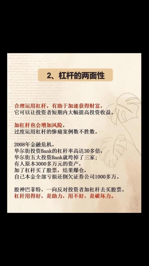 中国期货市场脱敏账户数据_什么是杠杆炒股_杠杆影响投资者绩效