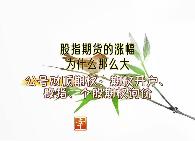 场外配资平台_杠杆效应放大收益_股指期货涨幅原因