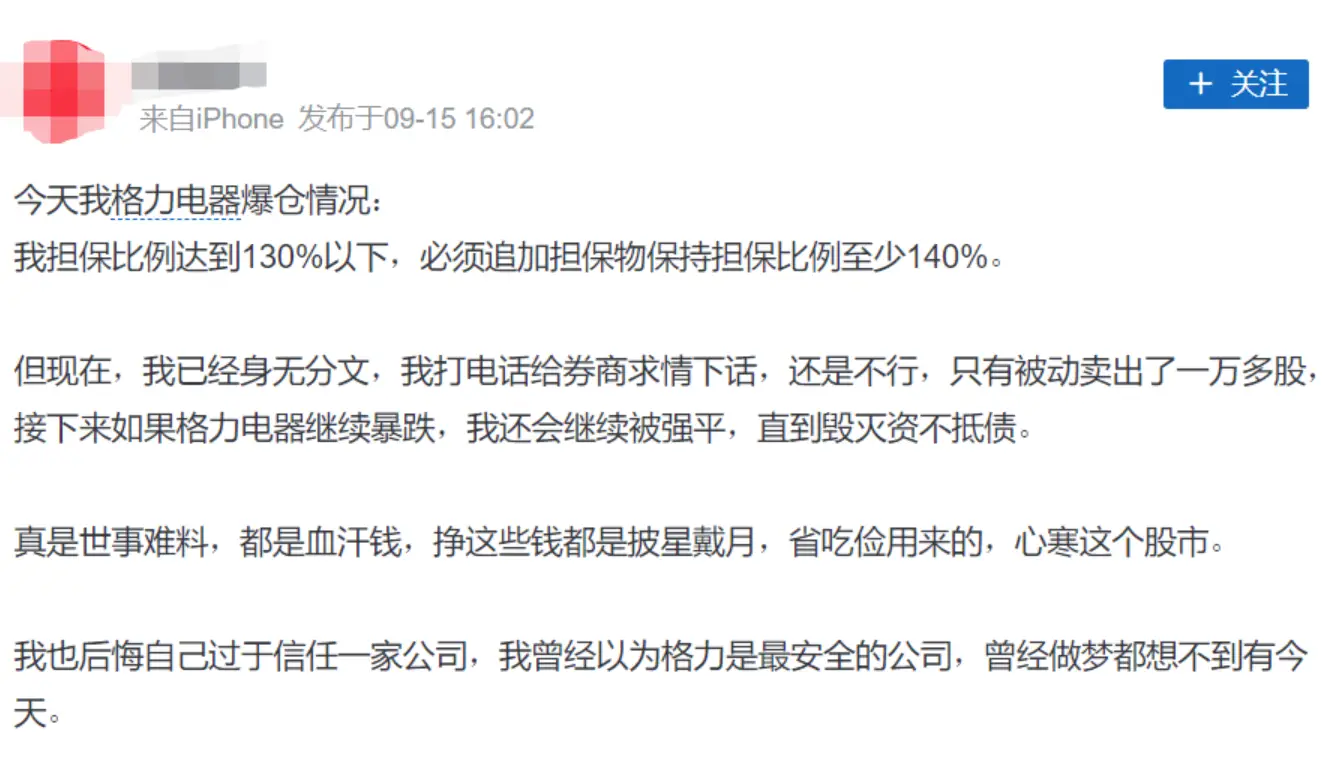 重仓蓝筹股投资教训_1000元炒股到100万_蓝筹股投资亏损案例